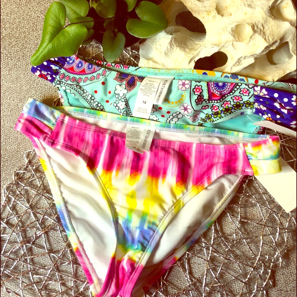 Teens bikini 2 pieces size 14